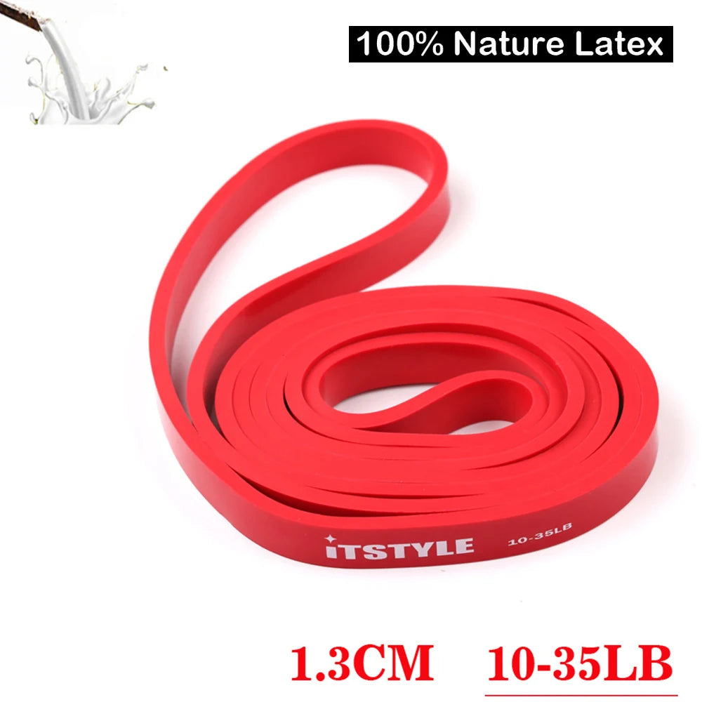 ITSTYLE Resistance Bands 208CM 8 Level Crossfit latex Loop Strap Expander Power Lifting Rubber Pull Up Strengthen Muscles Rope