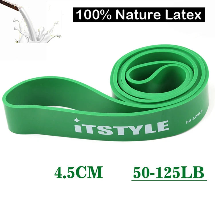 ITSTYLE Resistance Bands 208CM 8 Level Crossfit latex Loop Strap Expander Power Lifting Rubber Pull Up Strengthen Muscles Rope