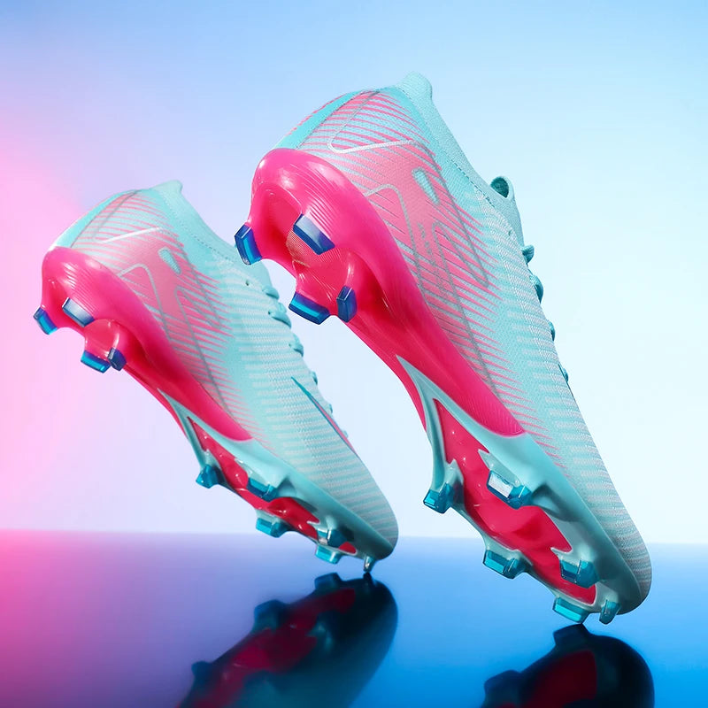 New Men Soccer Shoes Grass Cleats Football Boots Non-Slip High-top Futsal Sneakers High-quality Match Indoor Hot-selling Outdoor