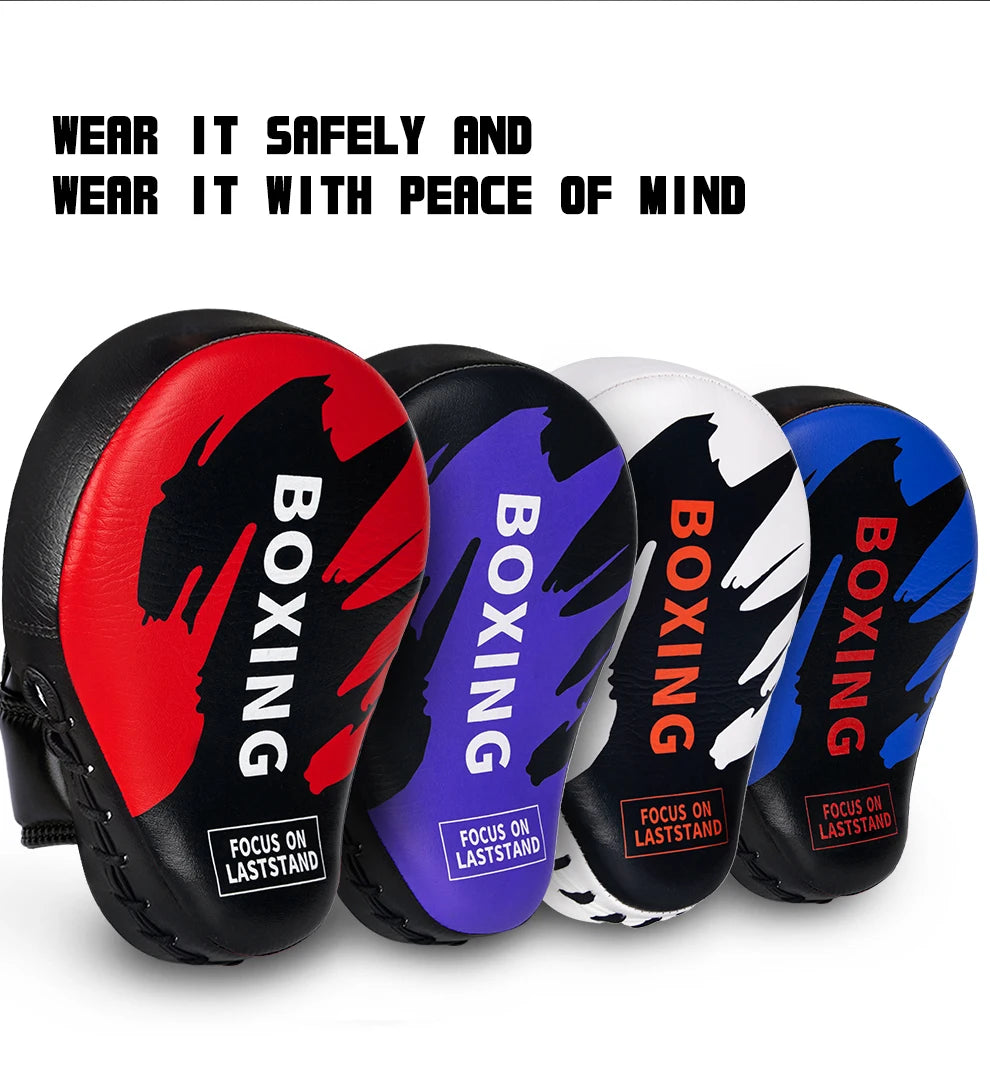 1pc Boxing Hand Target Martial Thai Kick Sanda Training Thickened Karate Training Mitt Focus Punch Pads Five-finger Hand Target