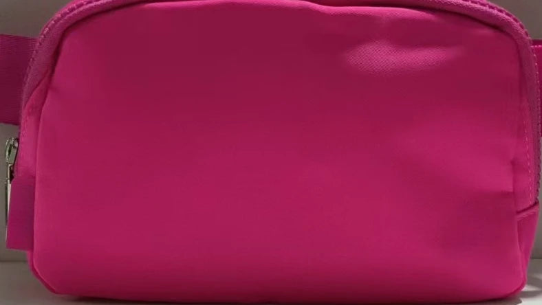Lemon Sports Belt Bag Women Fanny Pack Outdoor Sports Waist Bag Fitness Crossbody Chest Pack Leisure Pouch Zip Oxford Bum Bags