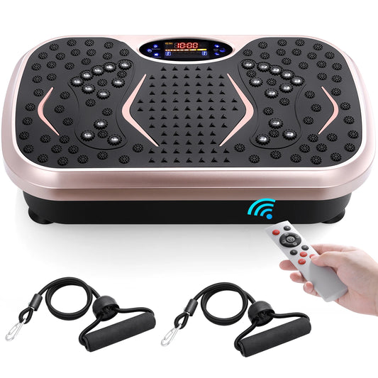 Vibration Plate Exercise Machine, Vibration Plate for Lymphatic Drainage, Whole Body Workout Vibrate Fitness Platform