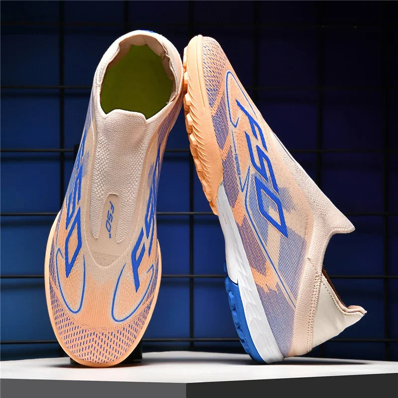 New Men's Soccer Shoes Grass Adult Non-Slip Non Slip Football Boots Ultralight Sport Indoor Cleats Fg Turf Futsal Comfortable