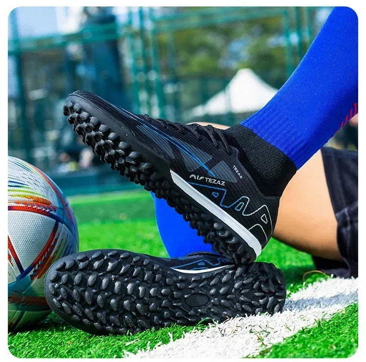 Men Football Shoes TF/FG Society Cleats Indoor Soccer Shoes Professional Football Field Boots Fast Unisex Sneaker Top Quality