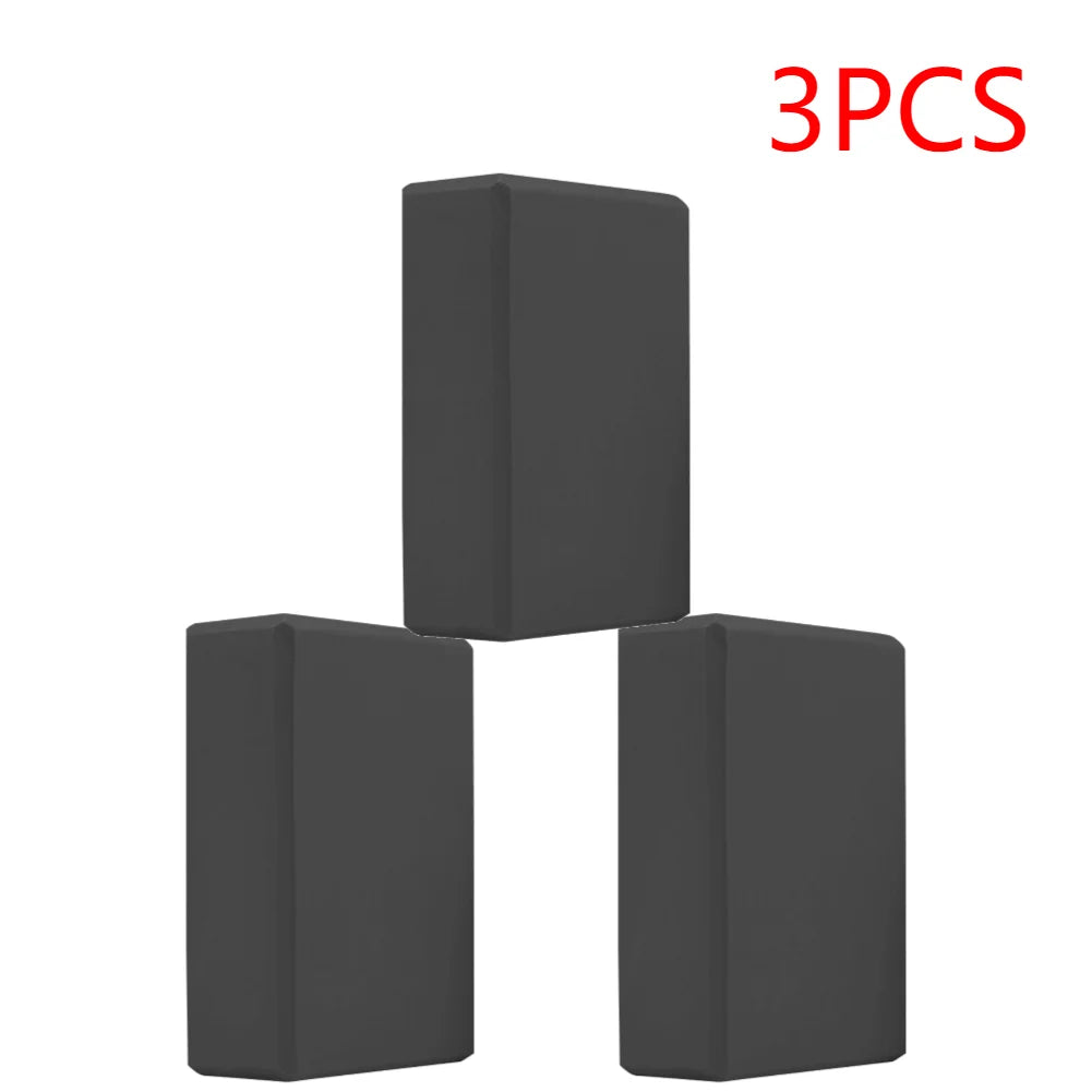 2-5PCS EVA Yoga Block Gym Training Blocks Moisture-Proof High Density Yoga Blocks Body Shaping Yoga Blocks for Meditation