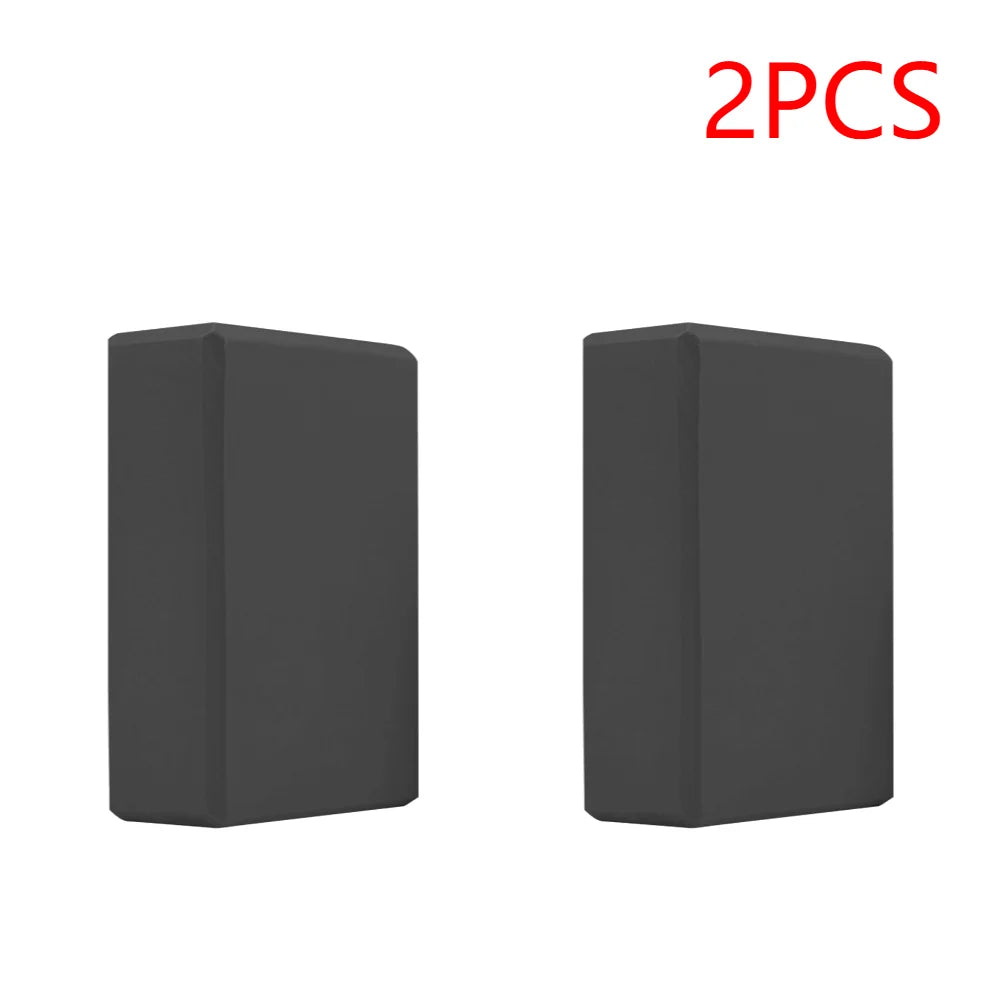2-5PCS EVA Yoga Block Gym Training Blocks Moisture-Proof High Density Yoga Blocks Body Shaping Yoga Blocks for Meditation