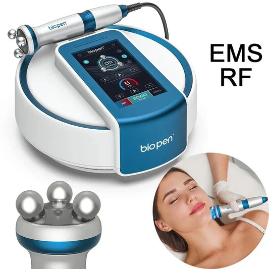 Best Bio Pen T6 Rf Microneedling Microcurrent Facial Device Ems Machine Radio Frequency Phototherapy Beauty Equipment