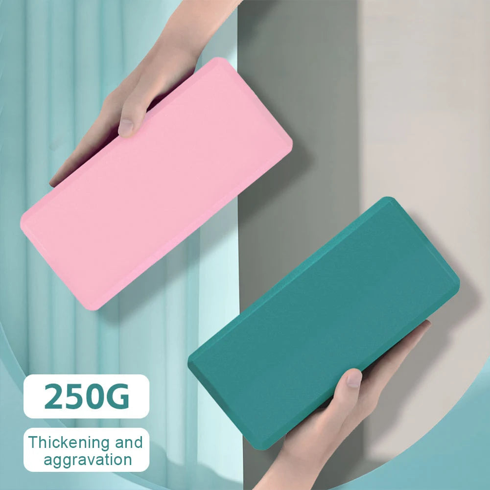 2-5PCS EVA Yoga Block Gym Training Blocks Moisture-Proof High Density Yoga Blocks Body Shaping Yoga Blocks for Meditation