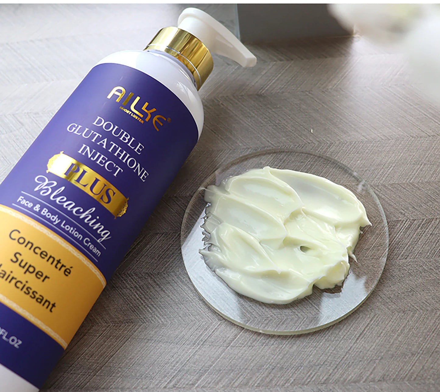 AILKE Body Milk For Brightening And Clearing Uneven Skin Tone, Moisturizes, Remove Black Spots, Whitening, For All Skin Types