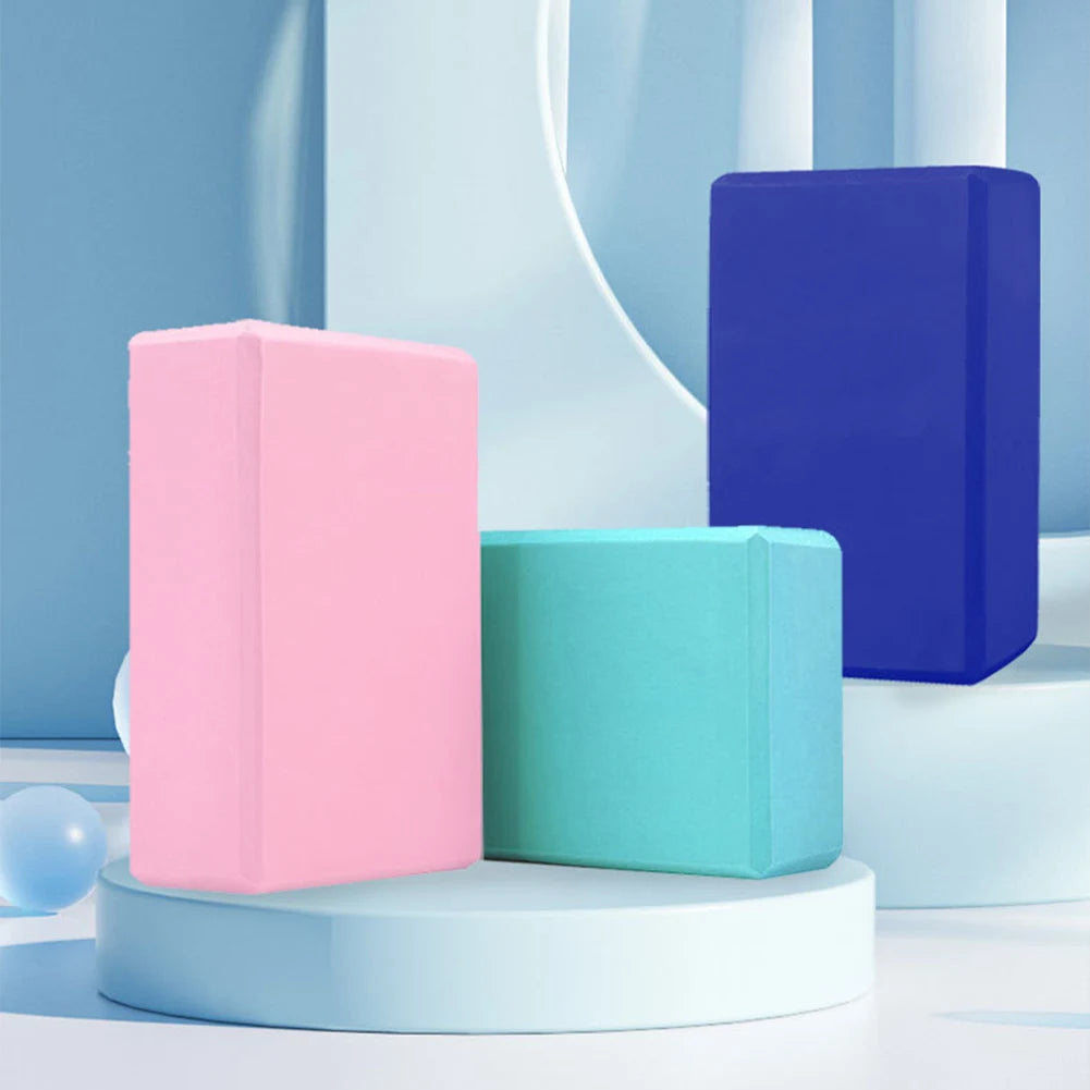 2-5PCS EVA Yoga Block Gym Training Blocks Moisture-Proof High Density Yoga Blocks Body Shaping Yoga Blocks for Meditation