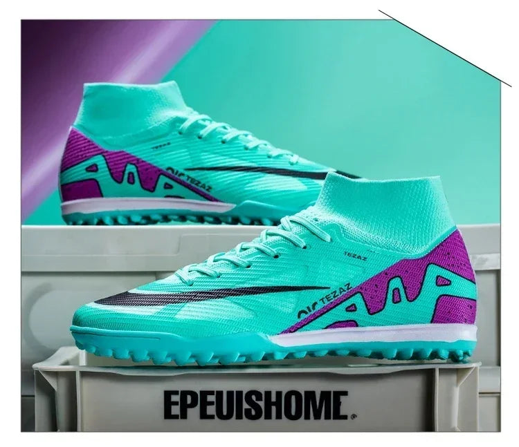 Men Football Shoes TF/FG Society Cleats Indoor Soccer Shoes Professional Football Field Boots Fast Unisex Sneaker Top Quality