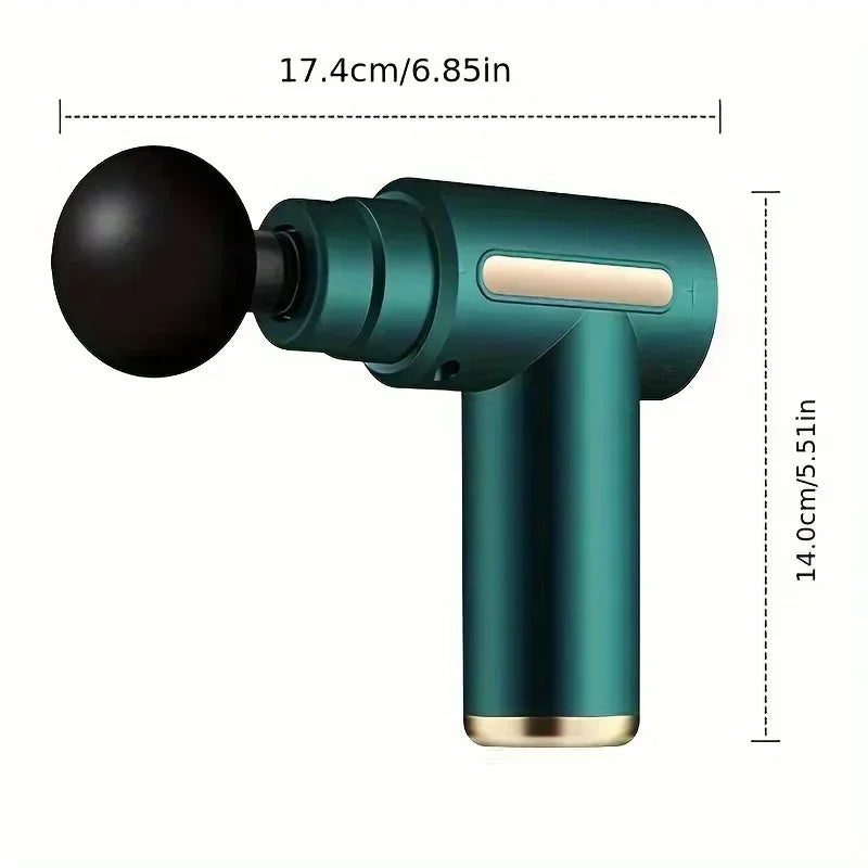 Fascial Machine Muscle Relaxation USB Mini MassageGun Vibration Gun Massage Fitness Equipment NeckGrasping Fascia Gun
