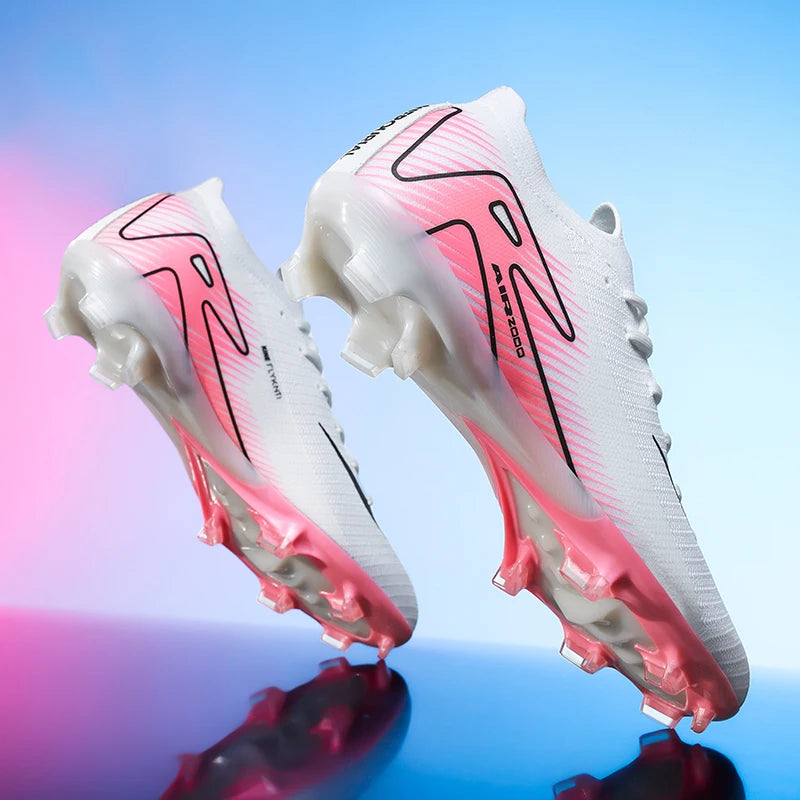 New Men Soccer Shoes Grass Cleats Football Boots Non-Slip High-top Futsal Sneakers High-quality Match Indoor Hot-selling Outdoor