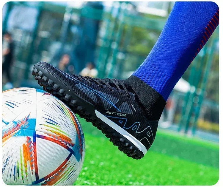 Men Football Shoes TF/FG Society Cleats Indoor Soccer Shoes Professional Football Field Boots Fast Unisex Sneaker Top Quality