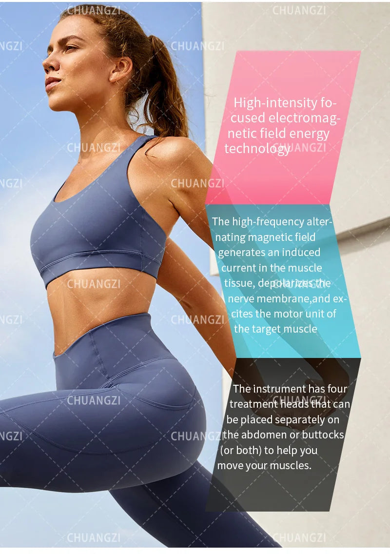 Professional EMSzero NEO 6500W RF Machine Hi-EMT Body Sculpting Fat Burning EMS Slimming Beauty Equipment