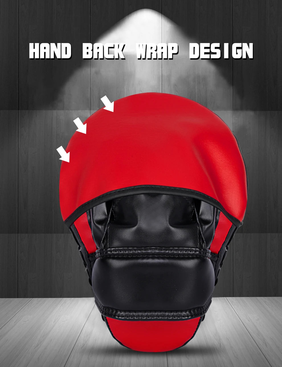 1pc Boxing Hand Target Martial Thai Kick Sanda Training Thickened Karate Training Mitt Focus Punch Pads Five-finger Hand Target