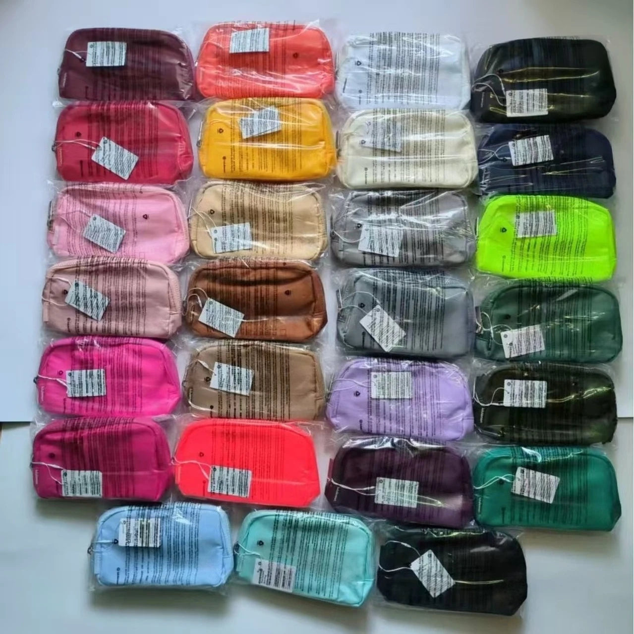 Lemon Sports Belt Bag Women Fanny Pack Outdoor Sports Waist Bag Fitness Crossbody Chest Pack Leisure Pouch Zip Oxford Bum Bags