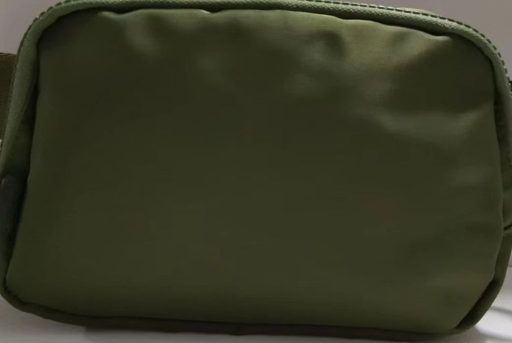 Lemon Sports Belt Bag Women Fanny Pack Outdoor Sports Waist Bag Fitness Crossbody Chest Pack Leisure Pouch Zip Oxford Bum Bags