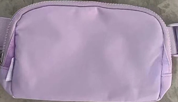 Lemon Sports Belt Bag Women Fanny Pack Outdoor Sports Waist Bag Fitness Crossbody Chest Pack Leisure Pouch Zip Oxford Bum Bags