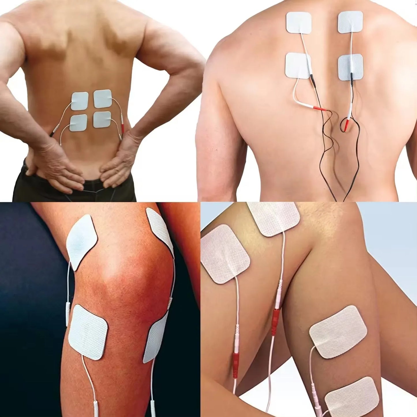 4 In 1 Electric Muscle Stimulator Interferential High-Frequency Physiotherapy Device EMS IFT RUSS TENS Pulse Electrostimulator