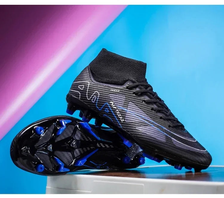 Men Football Shoes TF/FG Society Cleats Indoor Soccer Shoes Professional Football Field Boots Fast Unisex Sneaker Top Quality