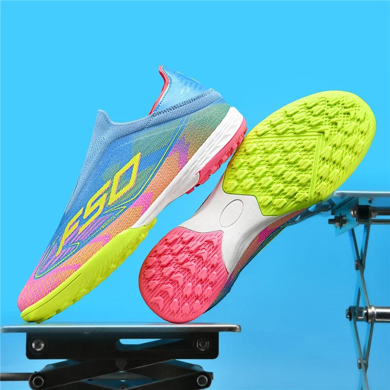 New Men's Soccer Shoes Grass Adult Non-Slip Non Slip Football Boots Ultralight Sport Indoor Cleats Fg Turf Futsal Comfortable