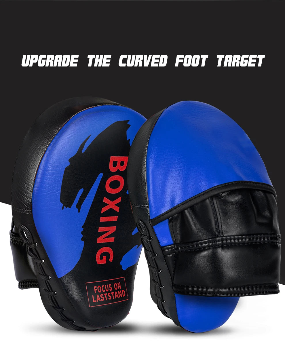 1pc Boxing Hand Target Martial Thai Kick Sanda Training Thickened Karate Training Mitt Focus Punch Pads Five-finger Hand Target