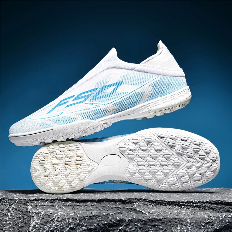 New Men's Soccer Shoes Grass Adult Non-Slip Non Slip Football Boots Ultralight Sport Indoor Cleats Fg Turf Futsal Comfortable