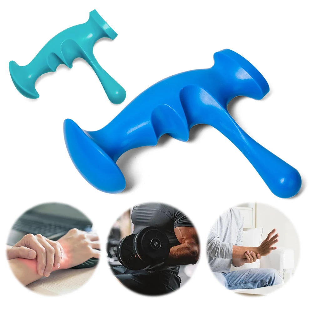 Deep Tissue Massage Tool Trigger Point Massage Tool Thumb Saver Massage Tool Manual Hand Back Massage Tool for Hand Relaxation