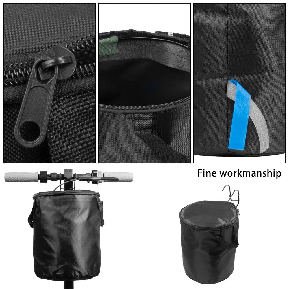 Waterproof Baskets Handlebar Bags Head Grip Storage Part for Electric Scooter Xiaomi M365 Mi3 Pro2 for Ninebot Max G30 Bag